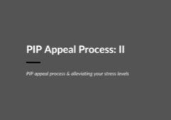 PIP APPEAL PROCESS_II